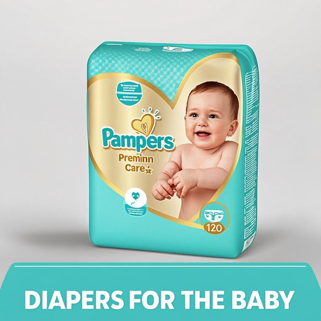 Подгузники Pampers Premium Care 4-9 кг (40 шт × 24 уп)