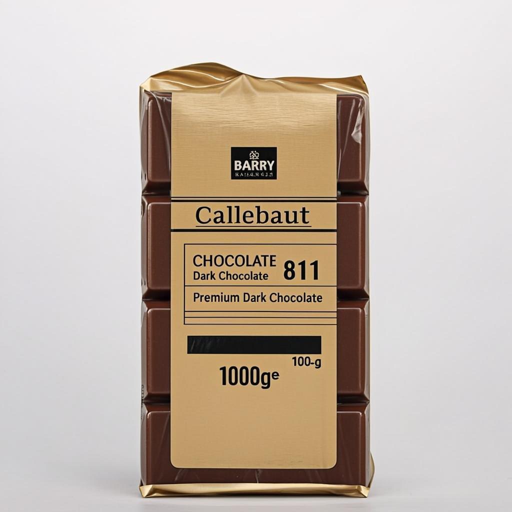 Какао Barry Callebaut 811 1 кг (для кондитеров, 15 уп)